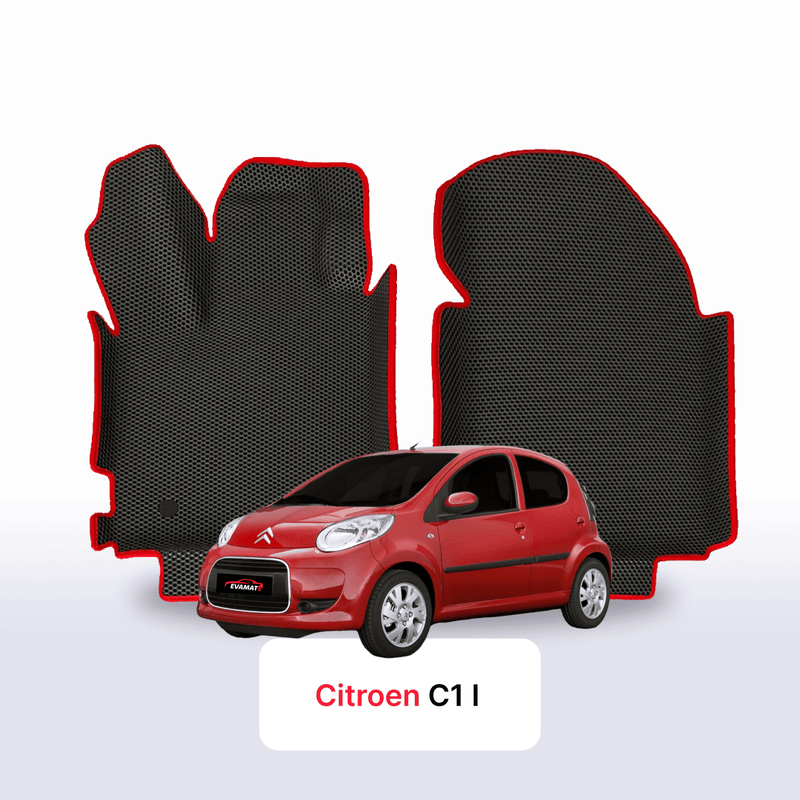 Car mats EVA for Citroen C1 1 gen 2005-2014 year HATCHBACK 5 door
