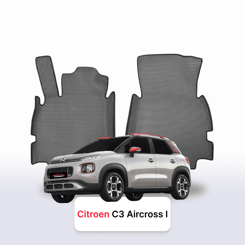 Car mats EVA for Citroen C3 Aircross 1 gen 2017-2025 year SUV