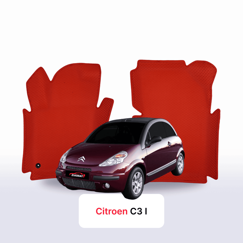 Car mats EVA for Citroen C3 1 gen 2002-2009 year CABRIO