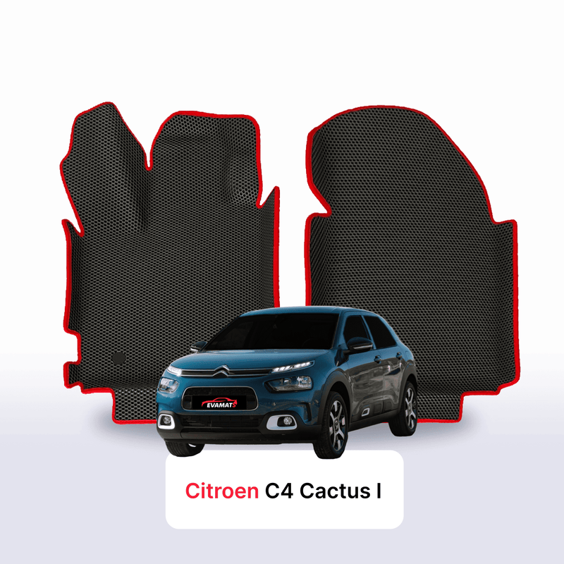 Car mats EVA for Citroen C4 Cactus 1 gen 2014-2021 year SUV 5 door