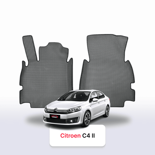 Car mats EVA for Citroen C4 2 gen 2010-2018 year SEDAN