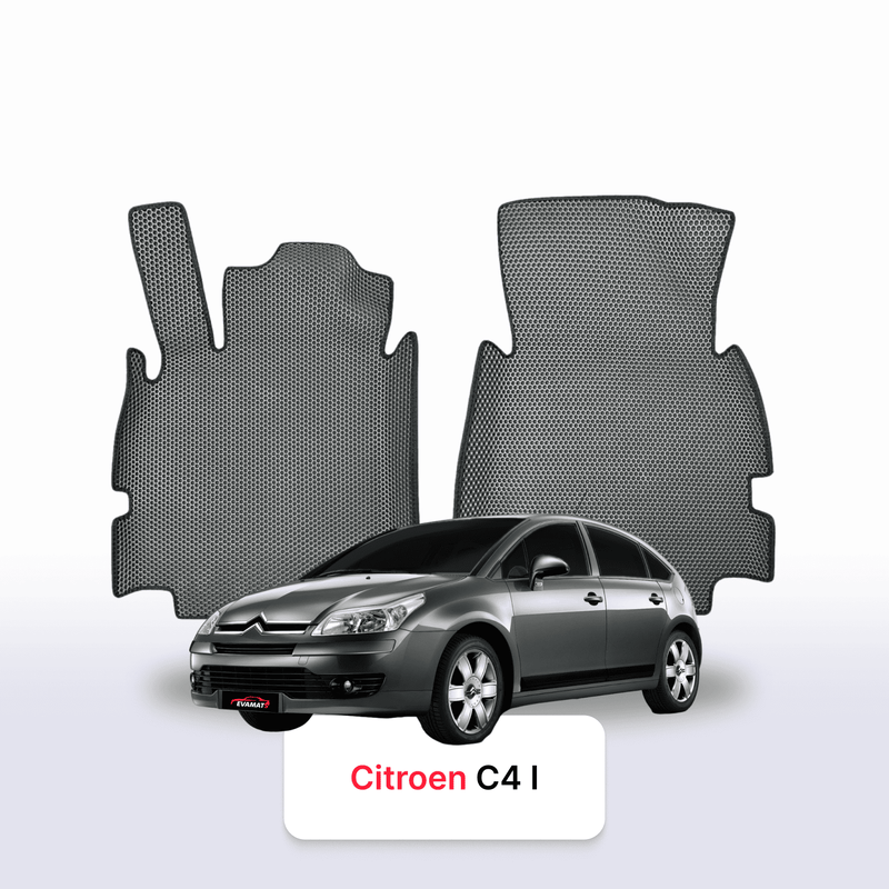 Car mats EVA for Citroen C4 1 gen 2004-2010 year HATCHBACK 5 door