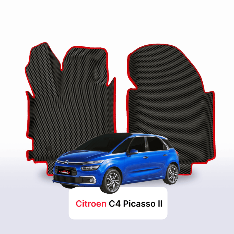 Car mats EVA for Citroen C4 Picasso 2 gen 2013-2018 year MINIVAN 5  seater