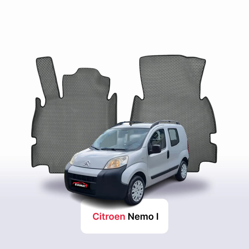 Car mats EVA for Citroen Nemo I gen 2007-2017 year MINIVAN