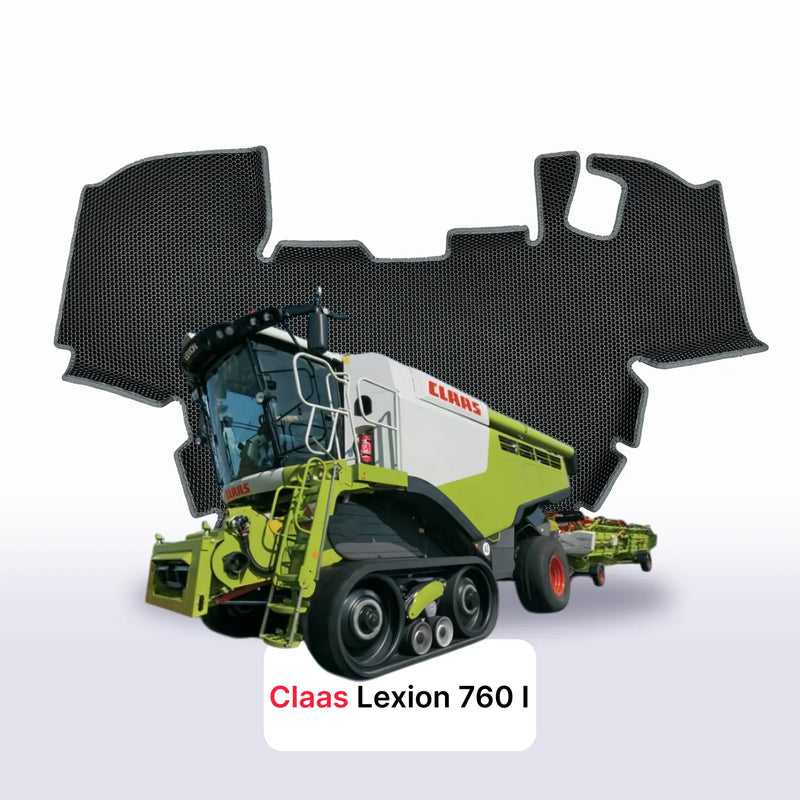 Car mats EVA for Claas Lexion 760 1 gen 2013-2028 year TRACTOR