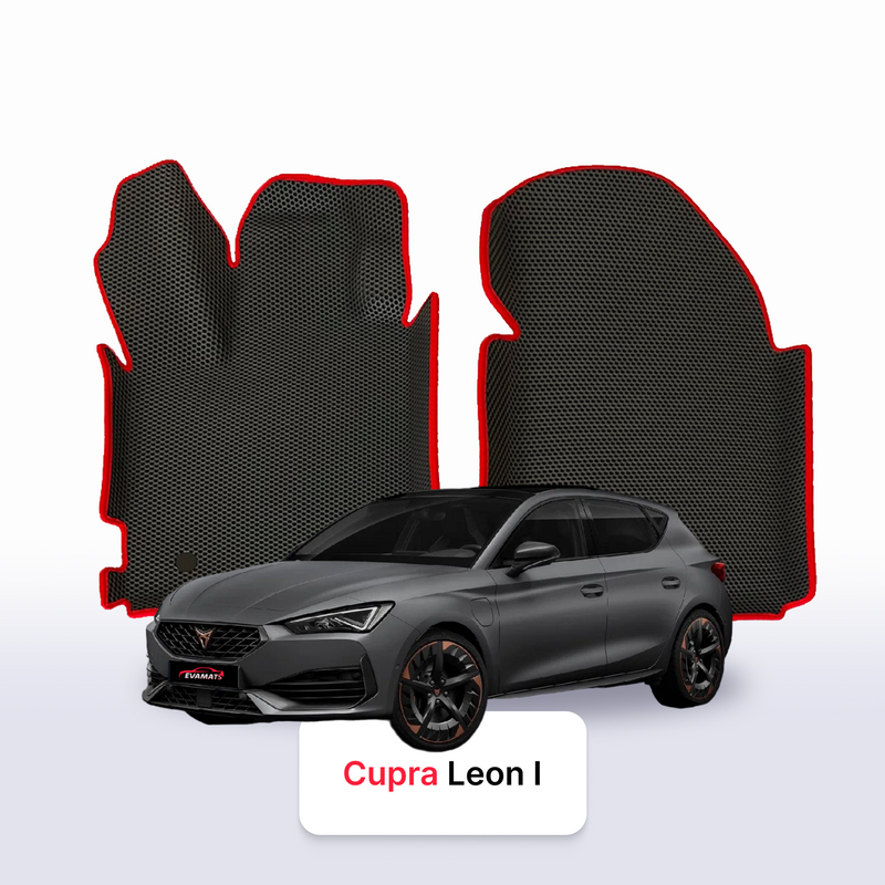 Car mats EVA for Cupra Leon 1 gen 2020-2028 year HATCHBACK 5 door