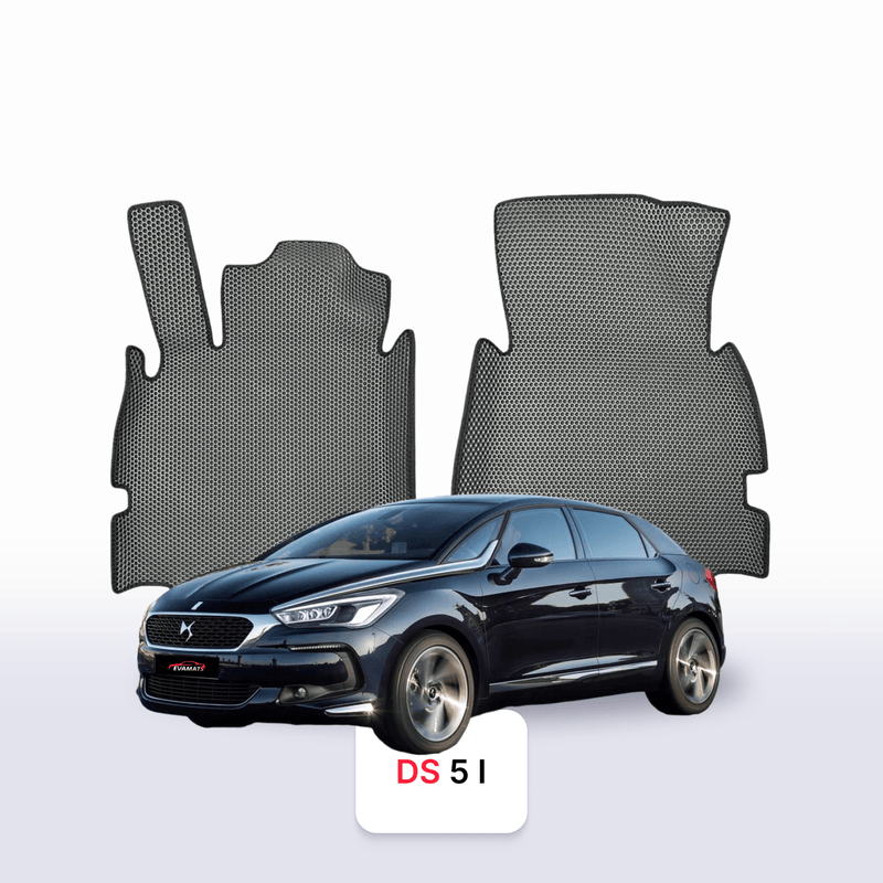 Car mats EVA for DS 5 1 gen 2015-2018 year HATCHBACK 5 door