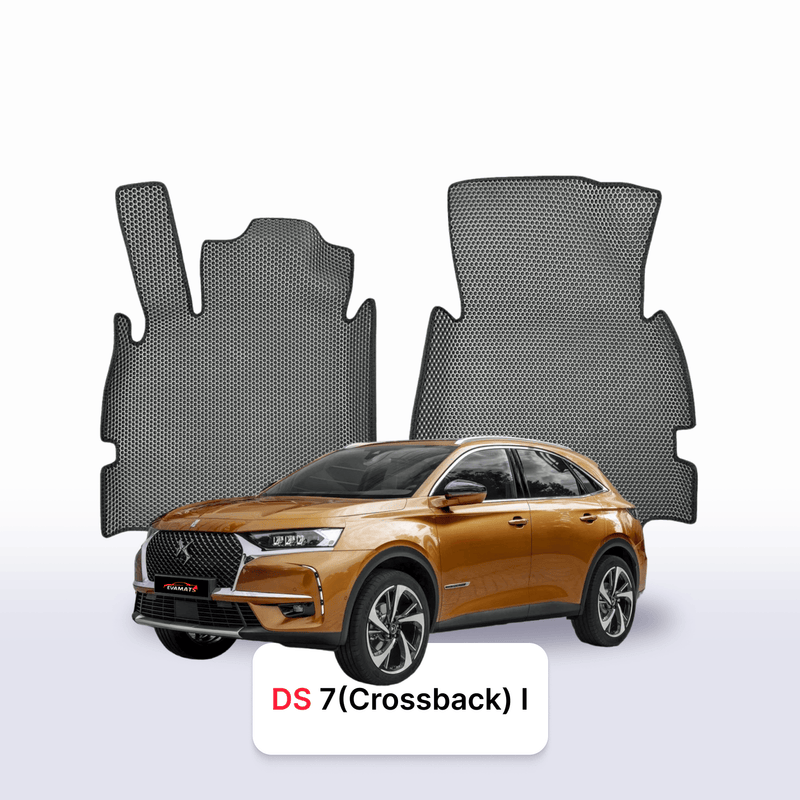 Car mats EVA for DS 7 Crossback 1 gen 2017-2028 year SUV