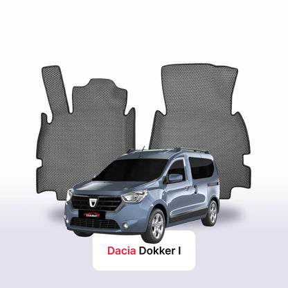 Car mats EVA for Dacia Dokker 1 gen 2012-2023 year MINIVAN