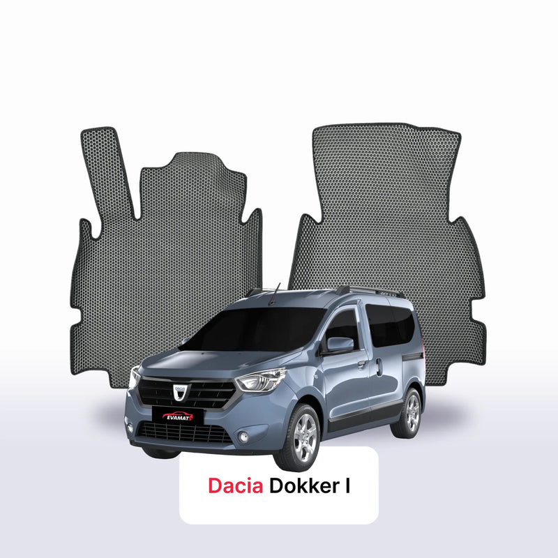 Car mats EVA for Dacia Dokker 1 gen 2012-2023 year MINIVAN
