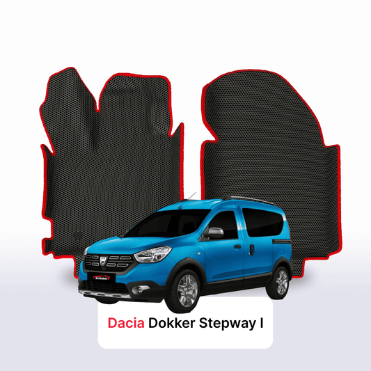 Car mats EVA for Dacia Dokker Stepway 1 gen 2012-2023 year MINIVAN