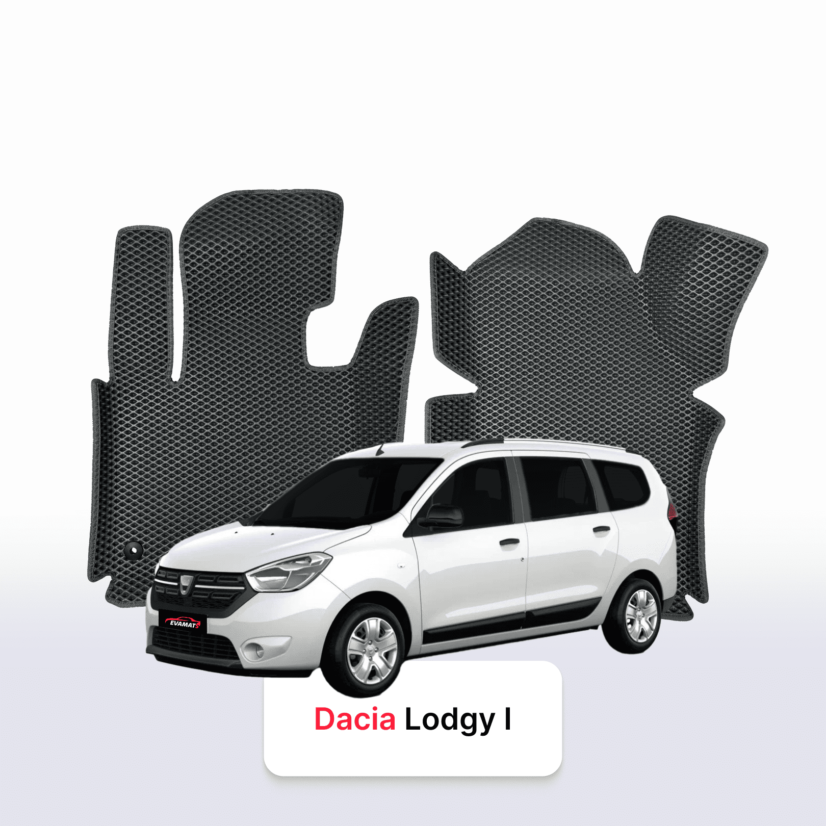 Car mats EVA for Dacia Lodgy 1 gen 2012-2023 year MINIVAN