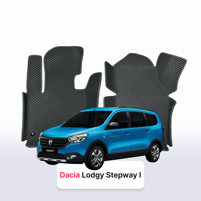 Car mats EVA for Dacia Lodgy Stepway 1 gen 2012-2023 year MINIVAN