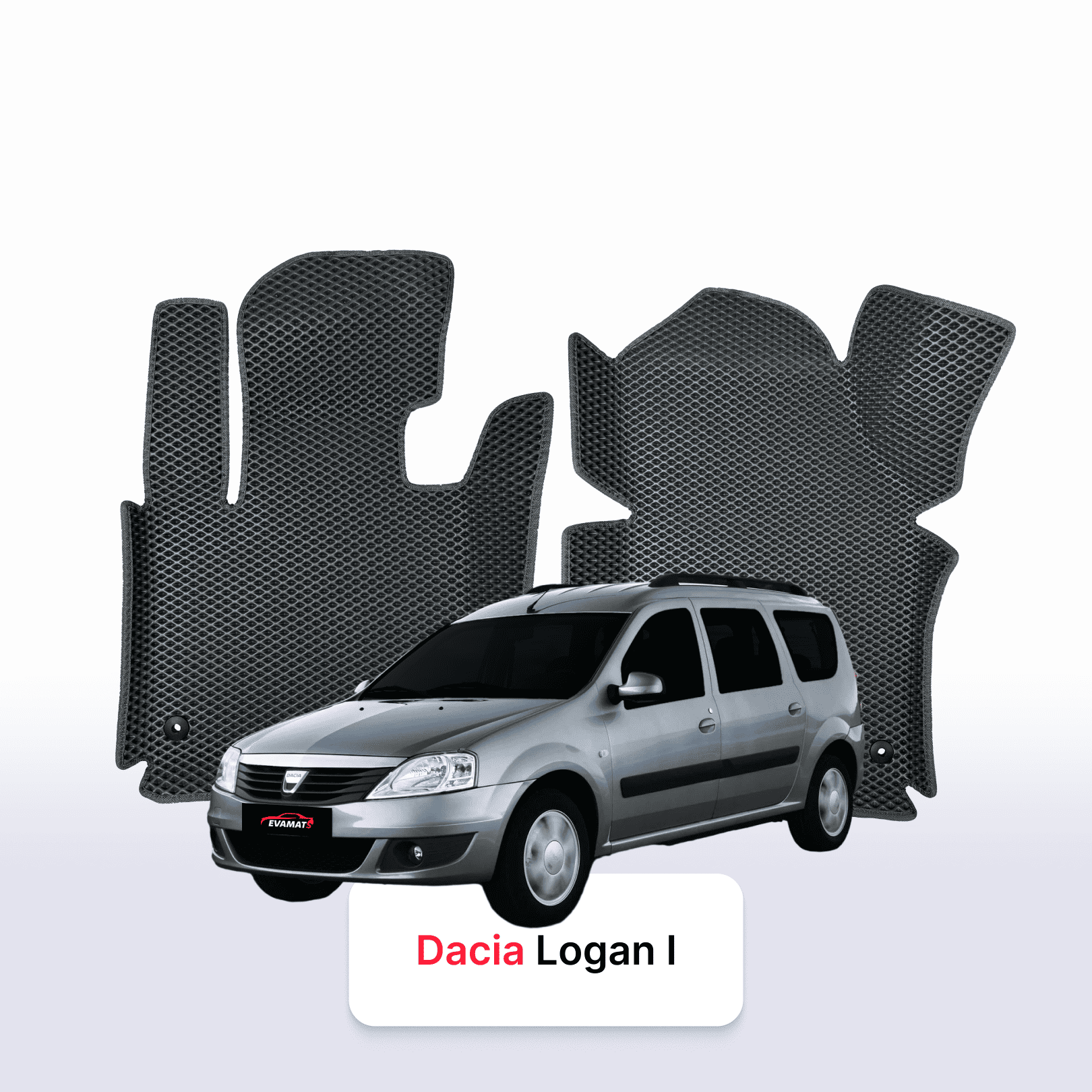 Car mats EVA for Dacia Logan 1 gen 2004-2012 year STATION WAGON