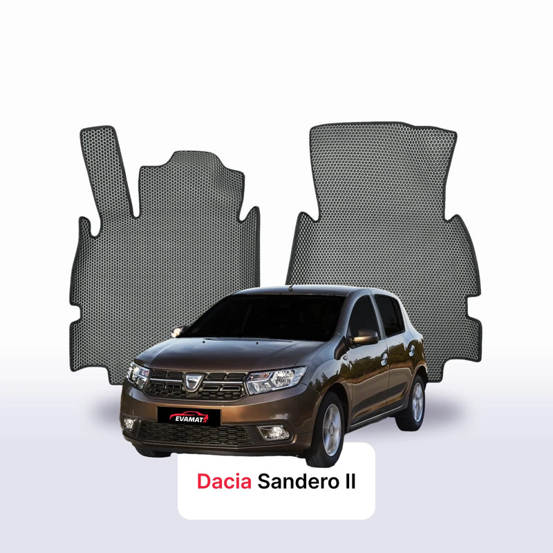 Car mats EVA for Dacia Sandero 2 gen 2012-2020 year HATCHBACK 5 door