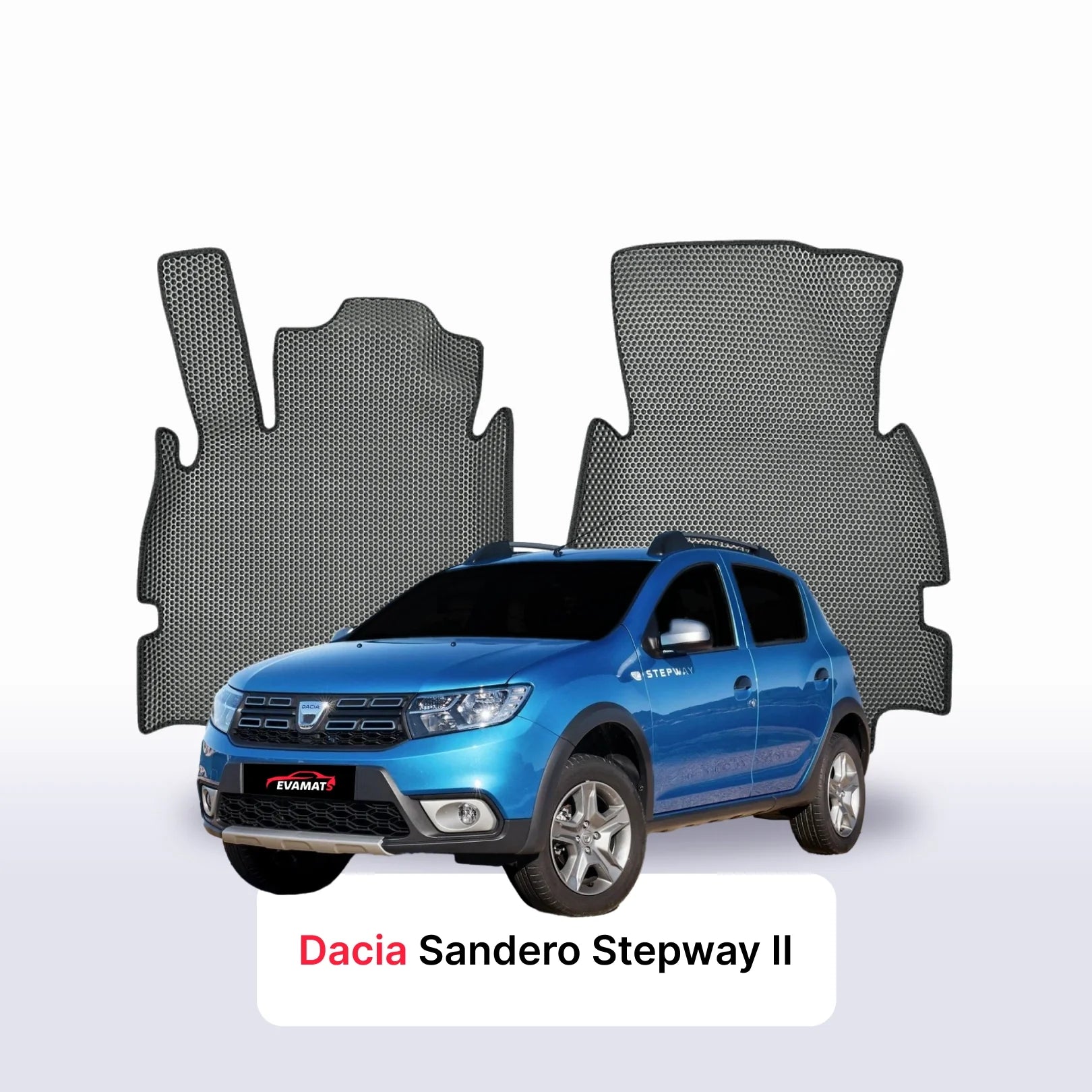 Car mats EVA for Dacia Sandero Stepway 2 gen 2012-2020 year HATCHBACK 5 door