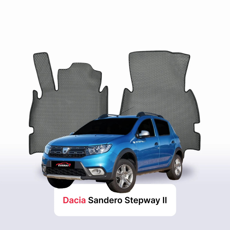 Car mats EVA for Dacia Sandero Stepway 2 gen 2012-2020 year HATCHBACK 5 door