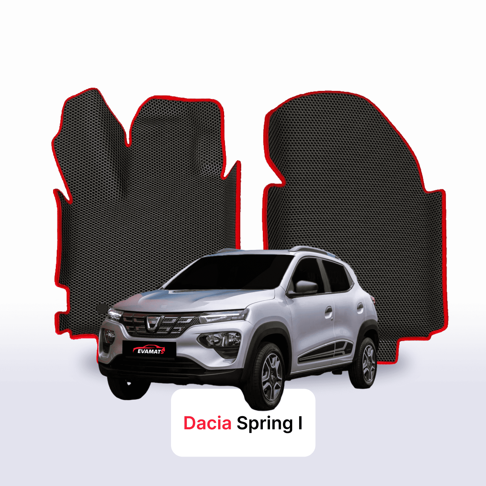 Car mats EVA for Dacia Spring 1 gen 2021-2028 year Electric HATCHBACK 5 door