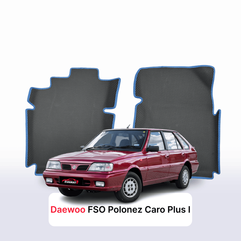 Car mats EVA for Daewoo FSO Polonez Caro Plus 1 gen 1996-2002 year HATCHBACK 5 door