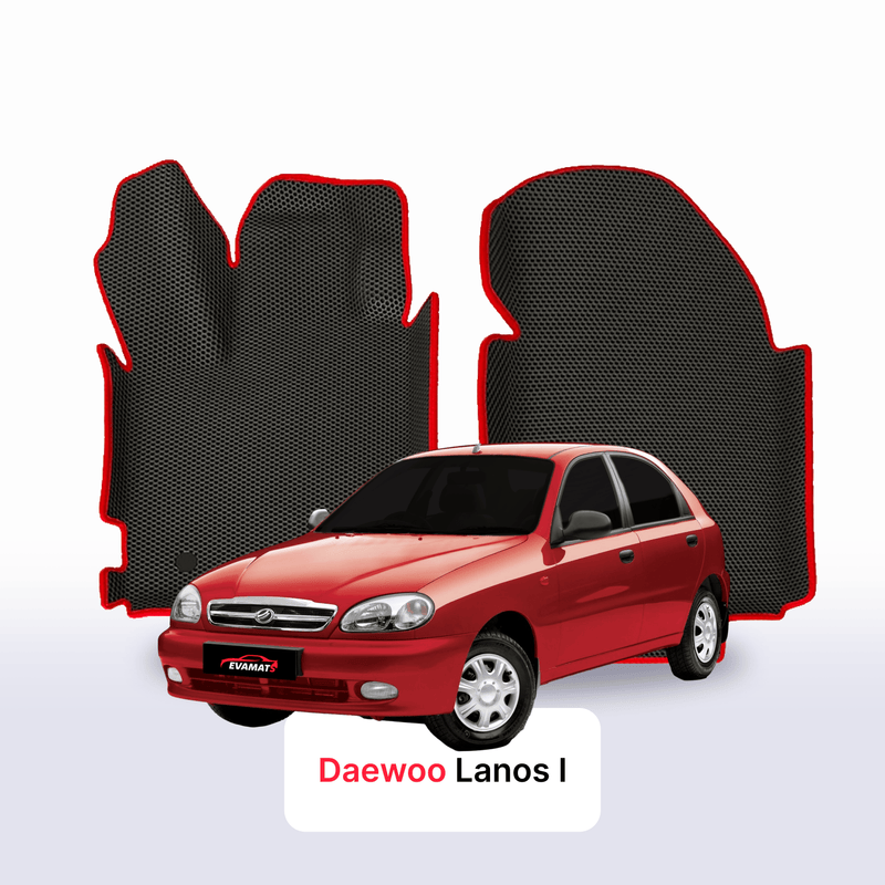 Car mats EVA for Daewoo Lanos 1 gen 1997-2020 year HATCHBACK 5 door