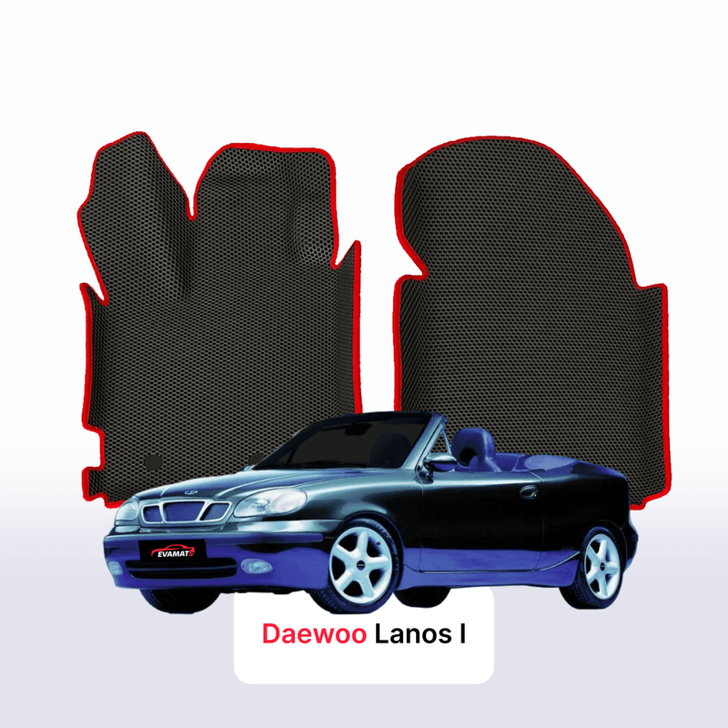 Car mats EVA for Daewoo Lanos 1 gen 1997-2020 year CABRIO