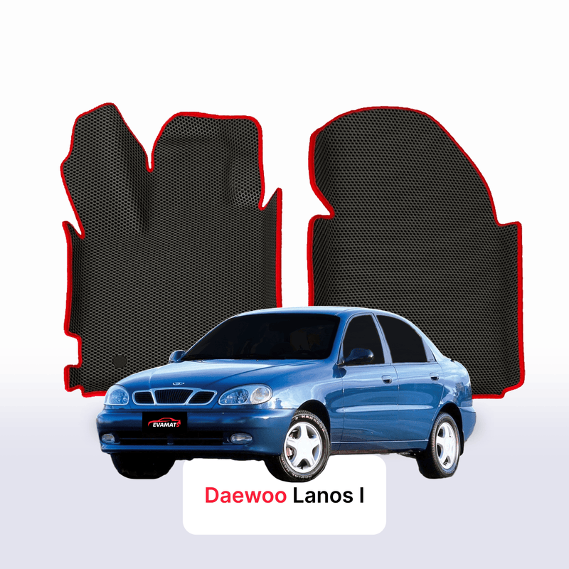 Car mats EVA for Daewoo Lanos 1 gen 1997-2020 year SEDAN