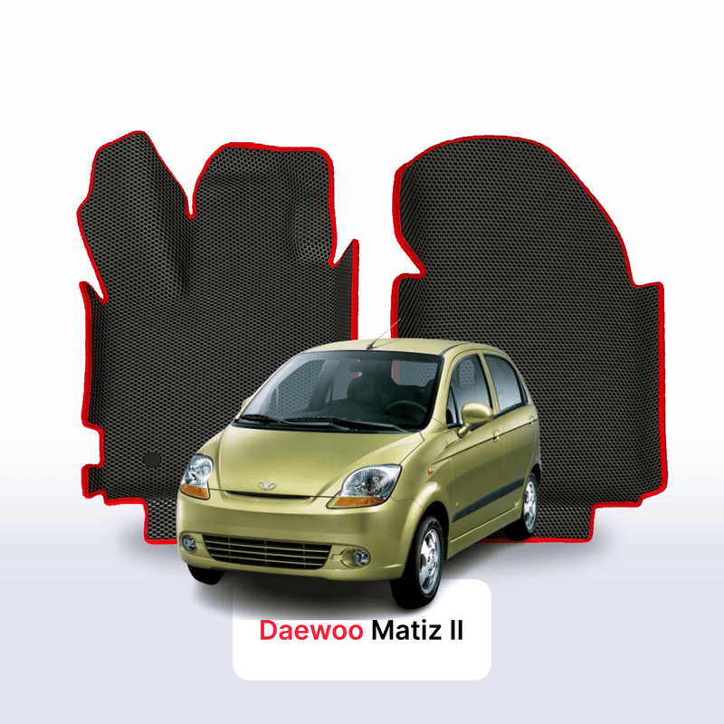 Car mats EVA for Daewoo Matiz 2 gen 2005-2011 year HATCHBACK 5 door