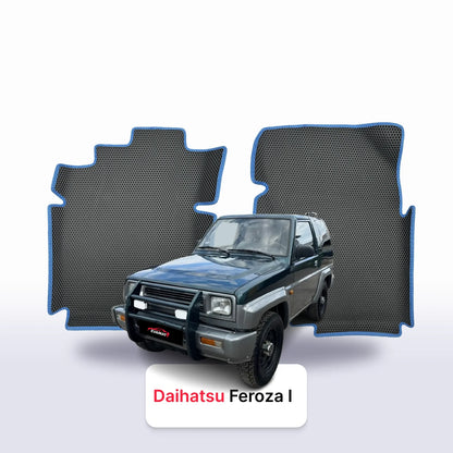 Car mats EVA for Daihatsu Feroza 1 gen 1989-1998 year SUV