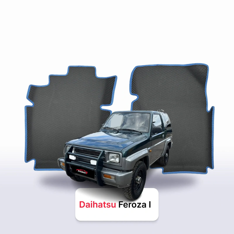 Car mats EVA for Daihatsu Feroza 1 gen 1989-1998 year SUV
