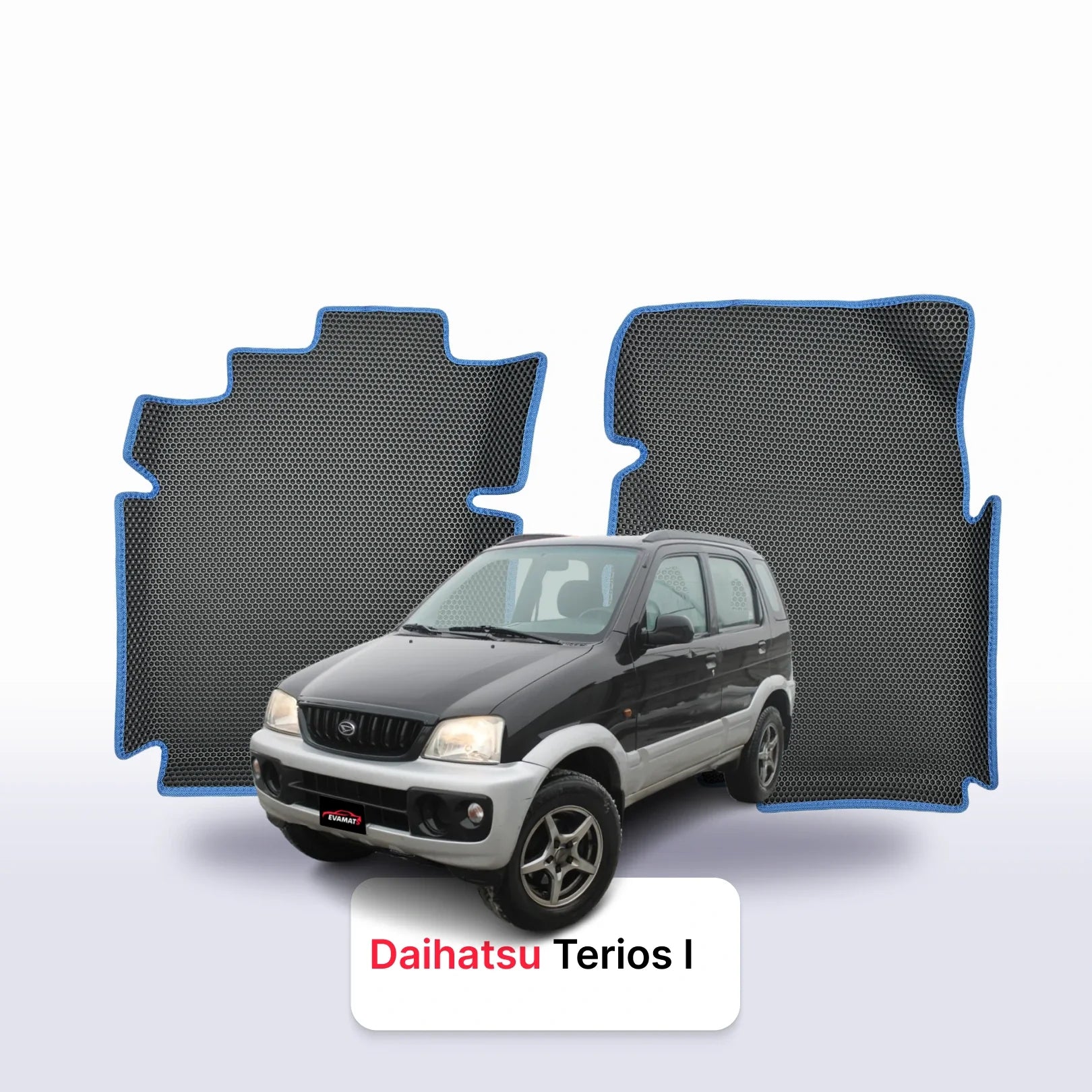 Car mats EVA for Daihatsu Terios po lift 1 gen 2000-2005 year SUV
