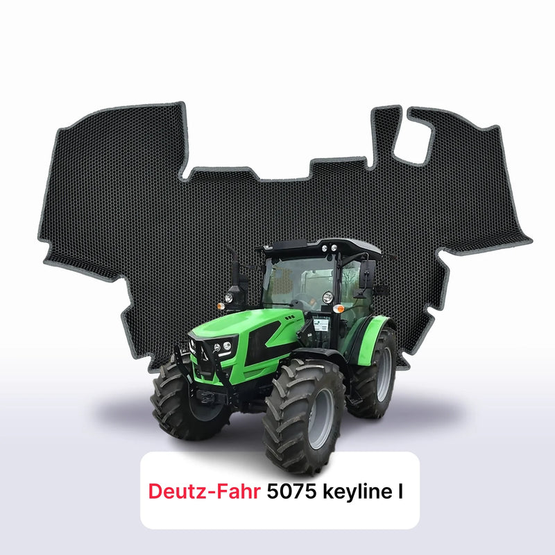 Car mats EVA for Deutz-Fahr 5075 keyline 1 gen 2019-2024 year TRACTOR