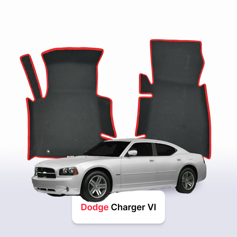 Car mats EVA for Dodge Charger(LX) 6 gen 2005-2010 year SEDAN