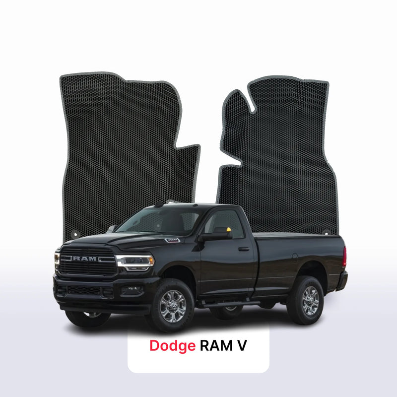 Car mats EVA for Dodge RAM 5 gen 2019-2026 year PICK-UP single cabin