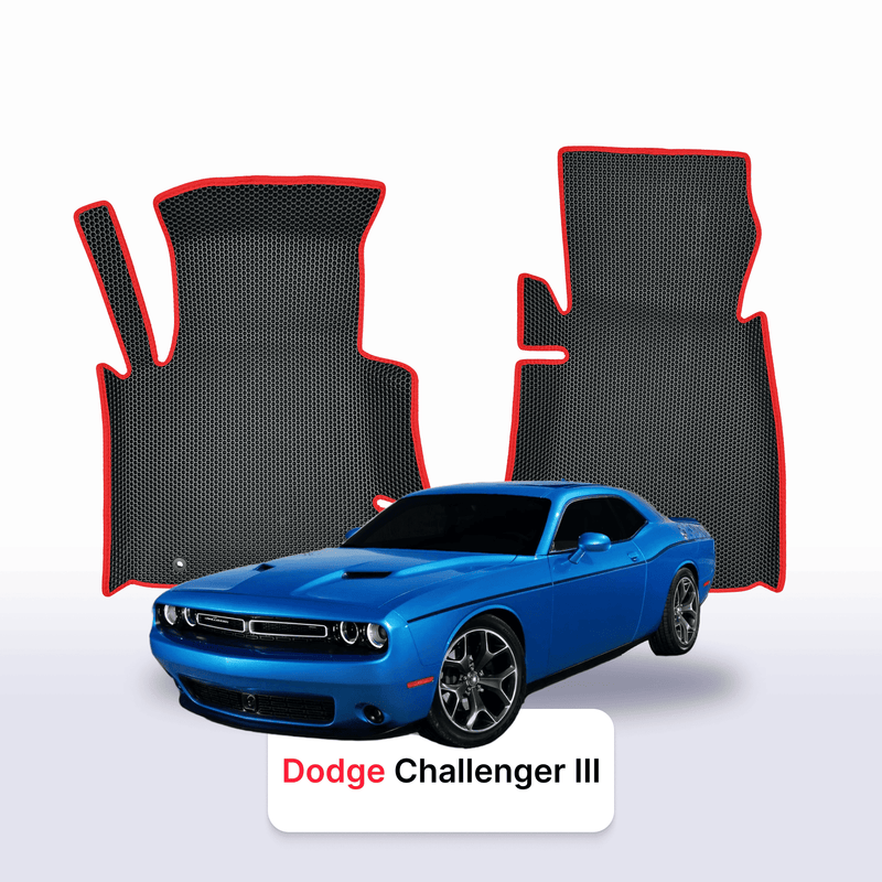Car mats EVA for Dodge Challenger 3 gen 2008-2024 year COUPE