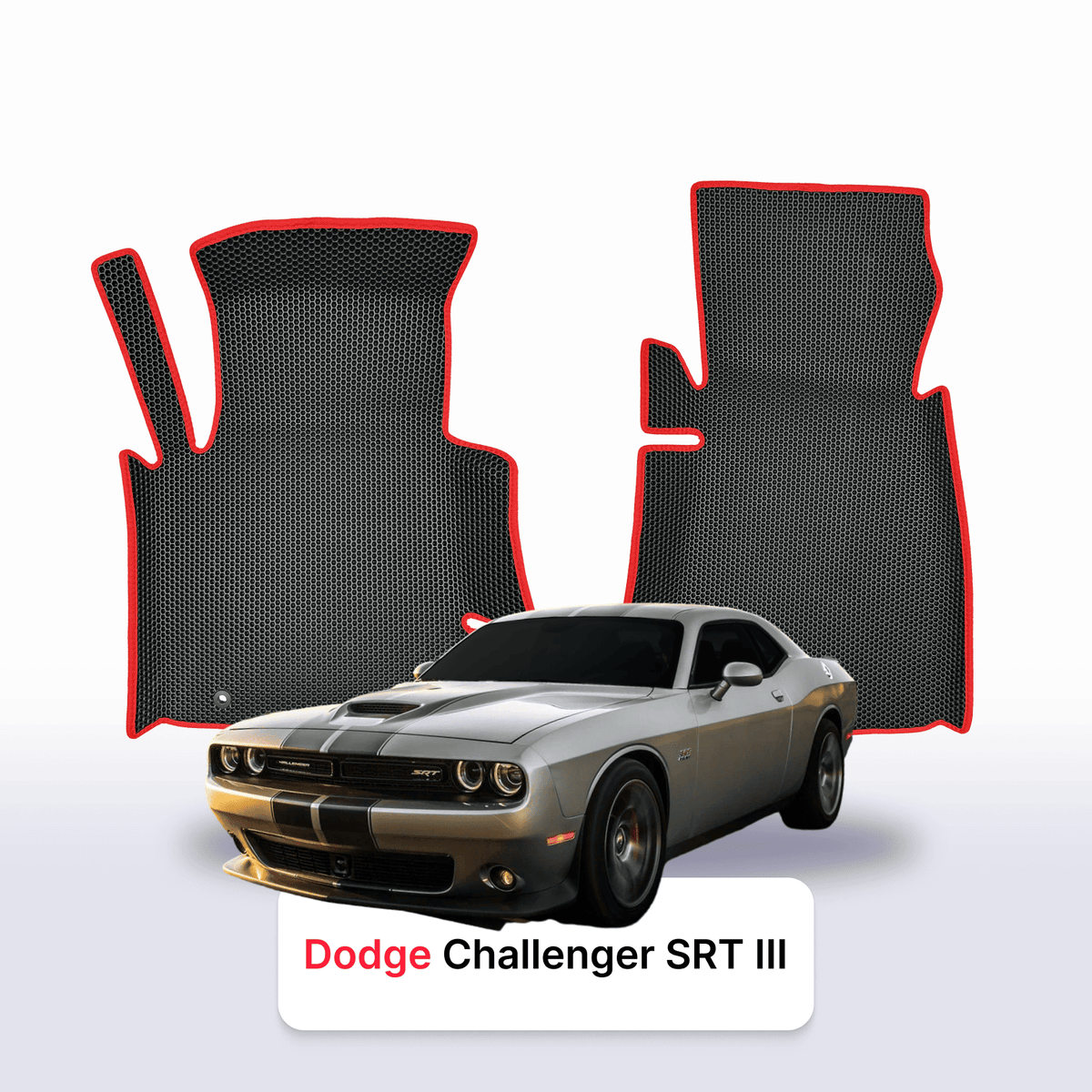 Car mats EVA for Dodge Challenger(SRT) 3 gen 2008-2024 year COUPE