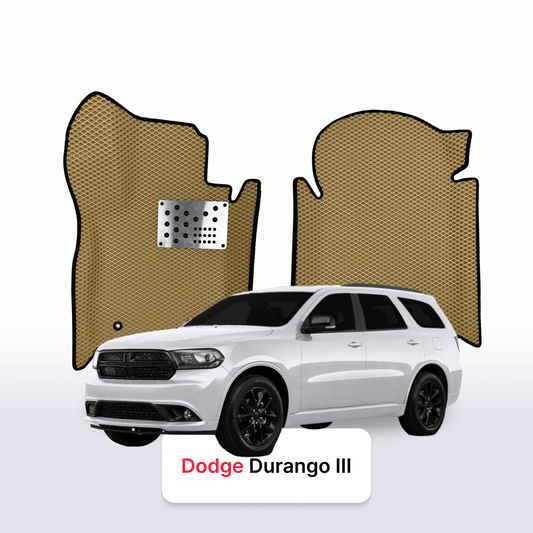 Car mats EVA for Dodge Durango 3 gen 2010-2028 year SUV
