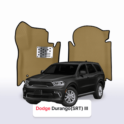 Car mats EVA for Dodge Durango(SRT) 3 gen 2013-2028 year SUV