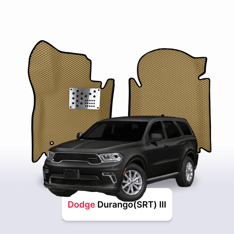 Car mats EVA for Dodge Durango(SRT) 3 gen 2013-2028 year SUV