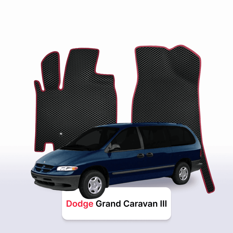 Car mats EVA for Dodge Grand Caravan 3 gen 1995-2000 year MINIVAN