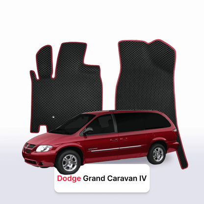 Car mats EVA for Dodge Grand Caravan 4 gen 2000-2007 year MINIVAN