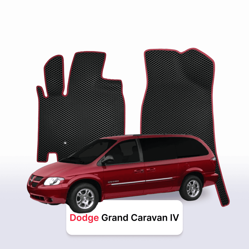 Car mats EVA for Dodge Grand Caravan 4 gen 2000-2007 year MINIVAN