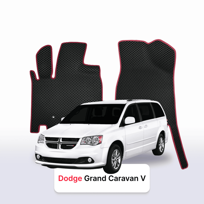 Car mats EVA for Dodge Grand Caravan 5 gen 2007-2020 year MINIVAN