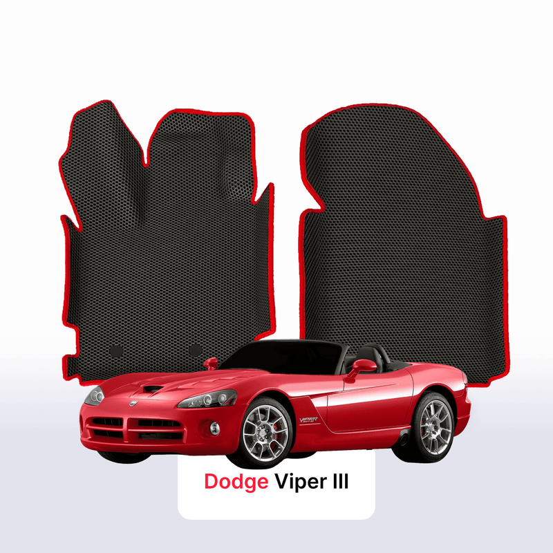 Car mats EVA for Dodge Viper 3 gen 2002-2007 year ROADSTER