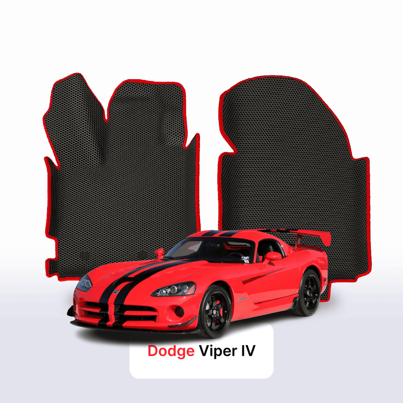 Car mats EVA for Dodge Viper 4 gen 2007-2010 year COUPE