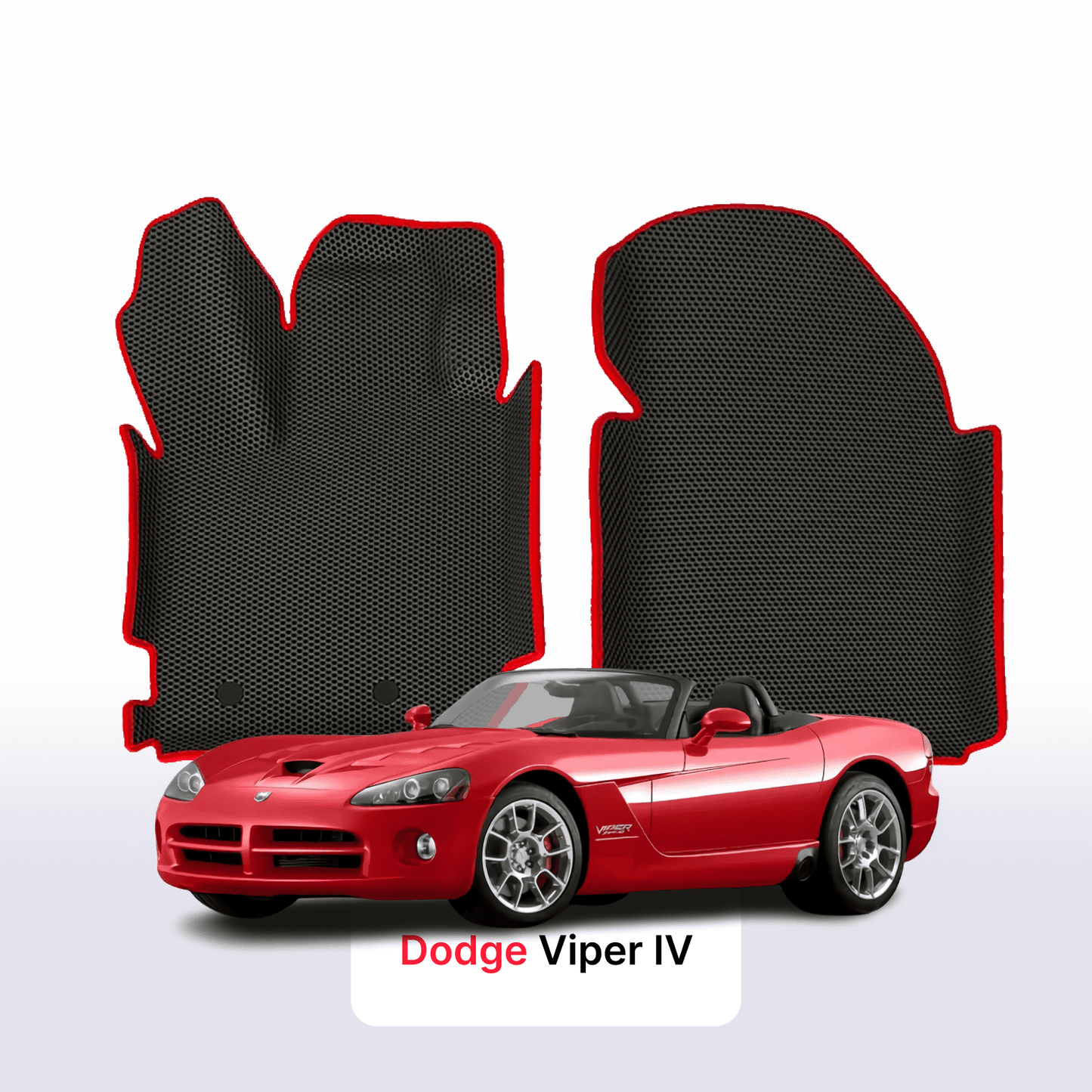 Car mats EVA for Dodge Viper 4 gen 2007-2010 year ROADSTER