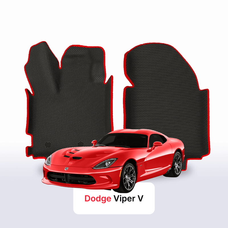 Car mats EVA for Dodge Viper 5 gen 2012-2017 year COUPE