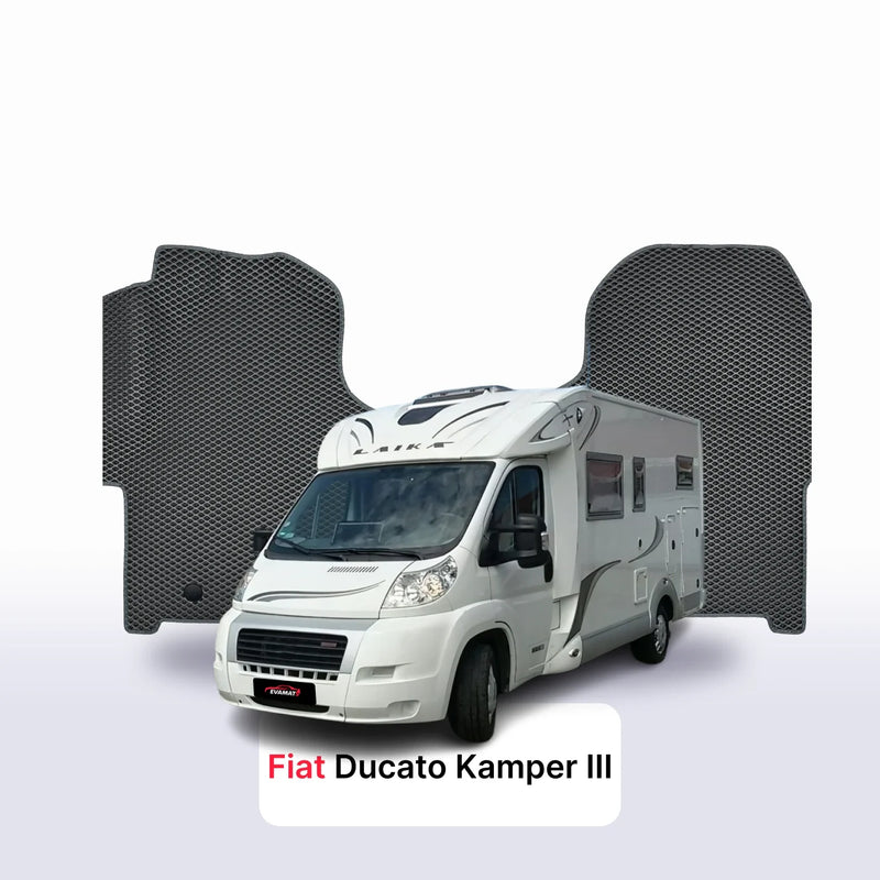 Car mats EVA for FIAT Ducato Kamper 3 gen 2006-2026 year KAMPER