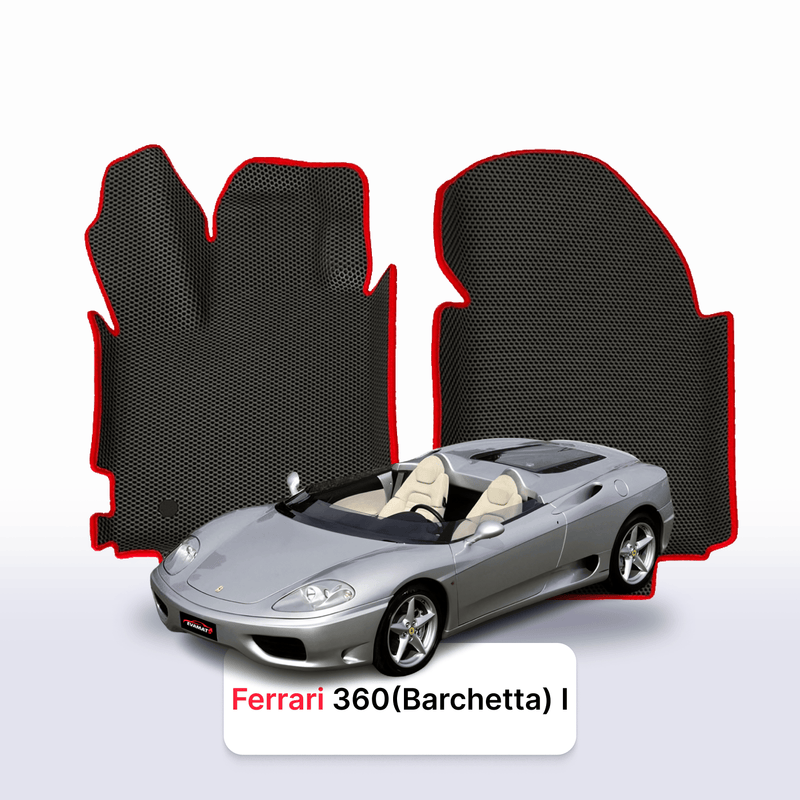 Car mats EVA for Ferrari 360 (Barchetta) 1 gen 1999-2005 year SPEEDSTER
