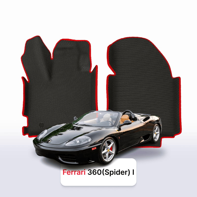 Car mats EVA for Ferrari 360 (Spider) 1 gen 1999-2005 year SPEEDSTER