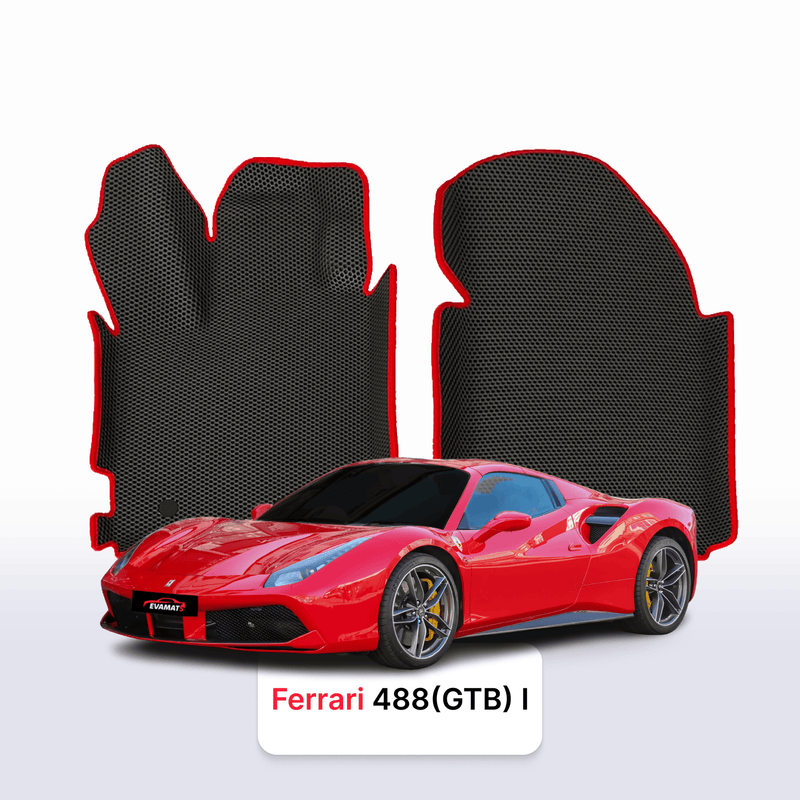 Car mats EVA for Ferrari 488 (GTB) 1 gen 2015-2019 year COUPE